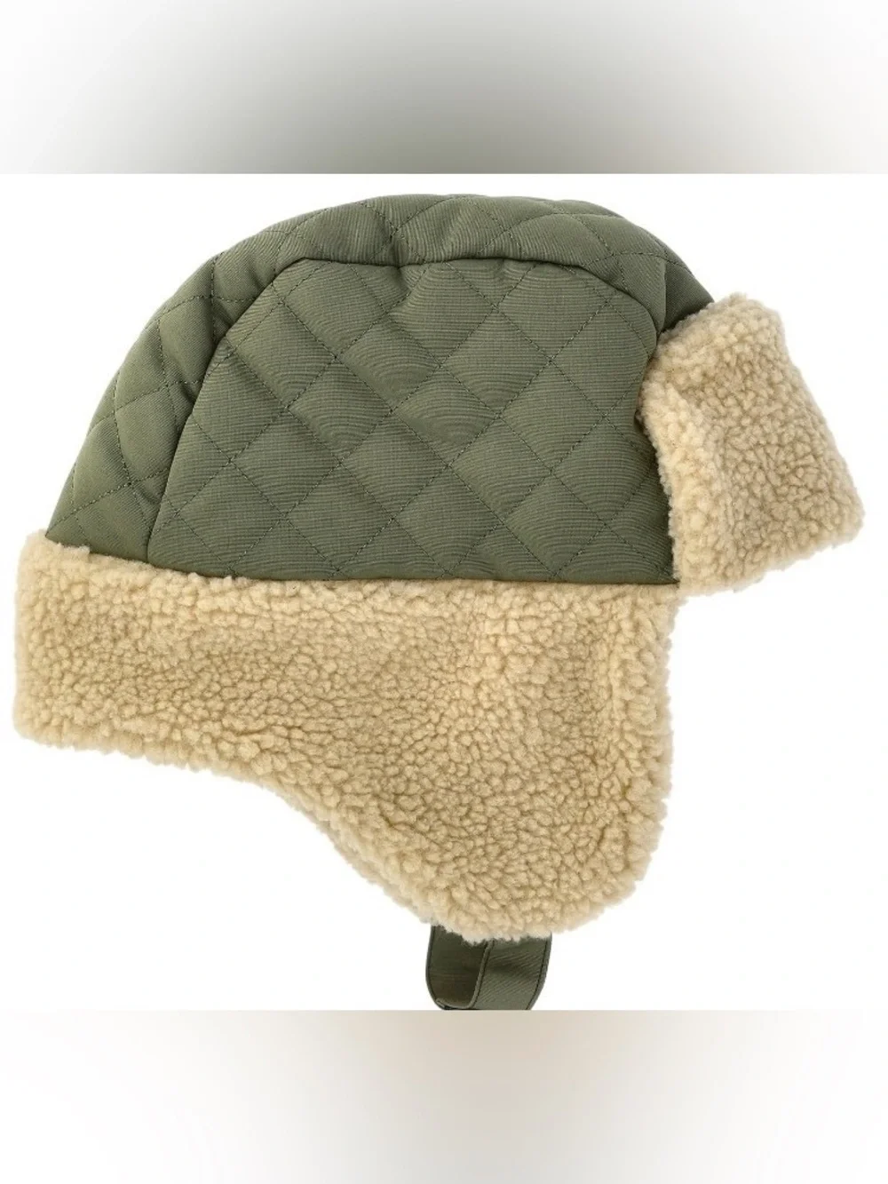 NWT Green Lichen Ozark Trail Toddler Trapper Hat Green One Size Aviator Sherpa